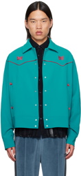 NEEDLES Blue Piping Cowboy Jacket