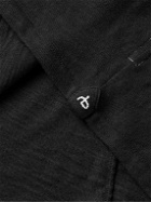 Rag & Bone - Classic Flame Slub Cotton Polo Shirt - Black