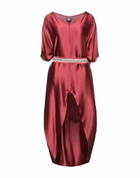 Jijil Womens Midi dress Burgundy