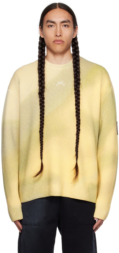 Photo: A-COLD-WALL* Yellow Gradient Sweater