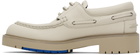 Burberry Beige Raft Boat Shoes