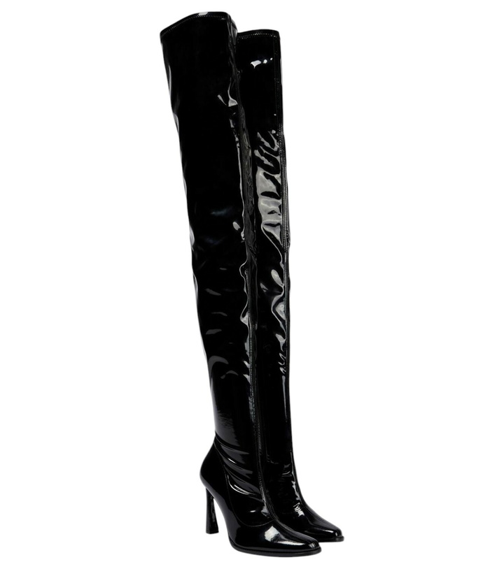 Photo: Magda Butrym Patent leather boots