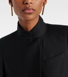 McQueen Logo drop earrings