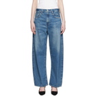 Levi's Blue Drop Barrel Jeans