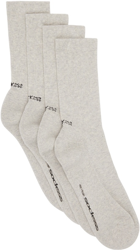 Photo: SOCKSSS Two-Pack Gray Socks