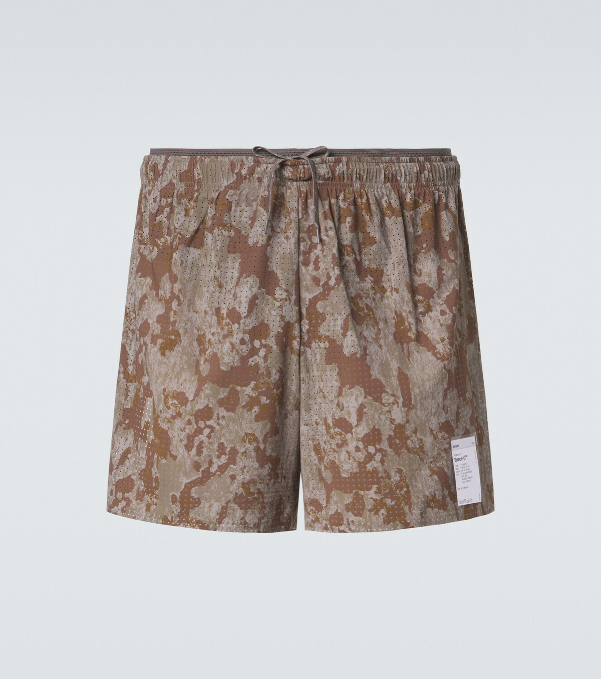 Satisfy Space-O 5 printed running shorts