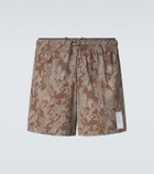 Satisfy Space-O 5 printed running shorts