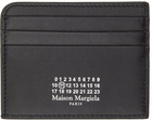 Maison Margiela Black Leather Card Holder