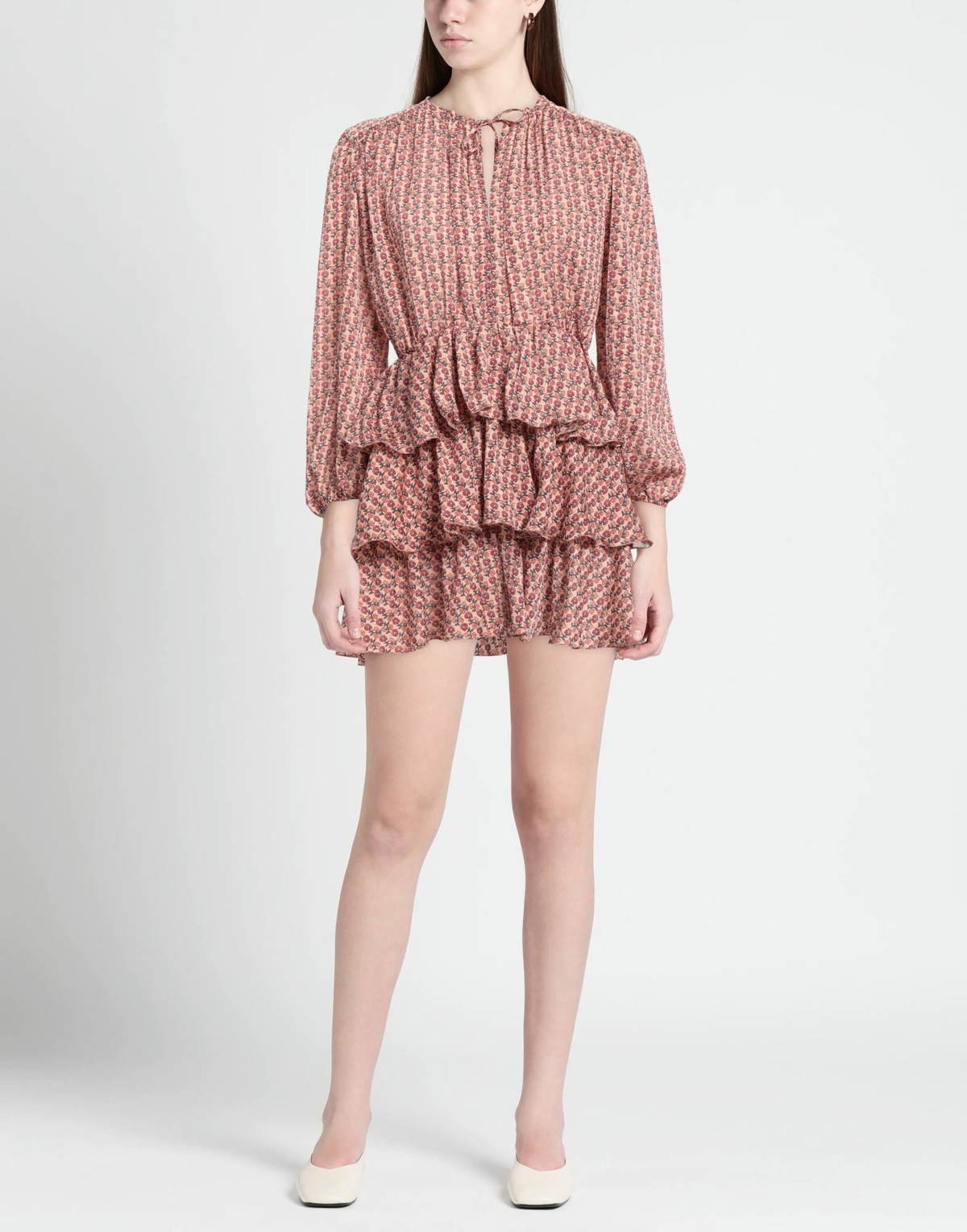 Maje Womens Mini dress Blush