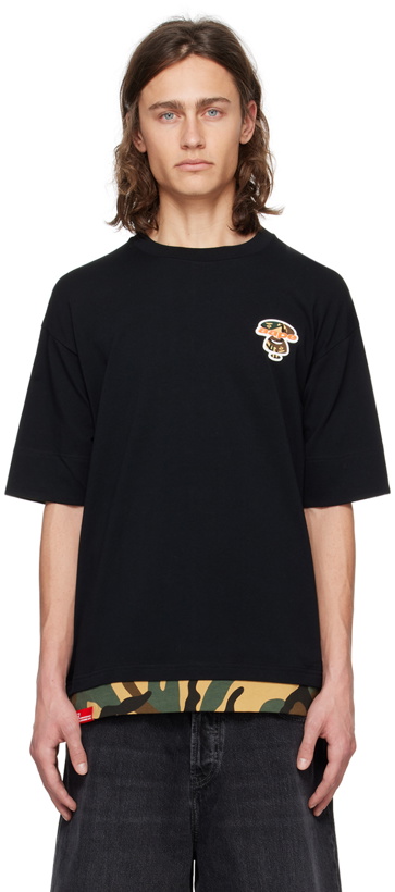 Photo: AAPE by A Bathing Ape Black Layered T-Shirt