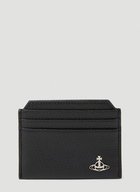 Vivienne Westwood - Orb Plaque Cardholder in Black