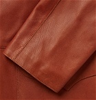 Loewe - Leather Jacket - Brown