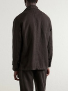 Oliver Spencer - Camberwell Linen Suit Jacket - Brown