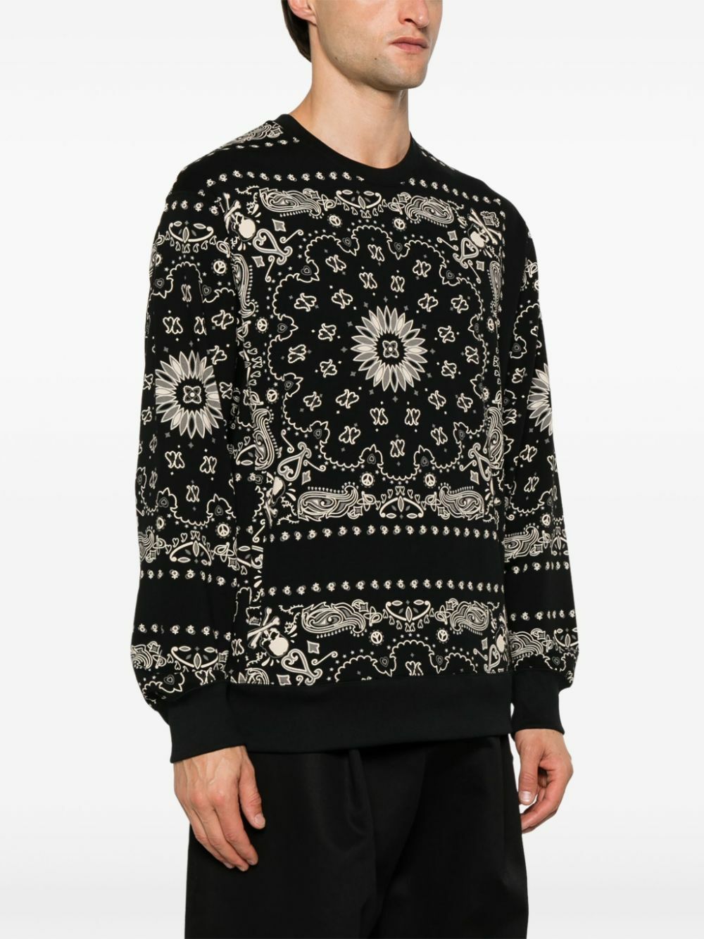 Mastermind Japan Bandana-Print Sweatshirt mastermind JAPAN