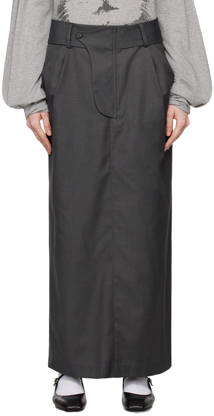 [OPEN YY] / ☆ 24FW FLY OUT MAXI SKIRT / GRAY gray-fly-out-maxi-skirt.jpg