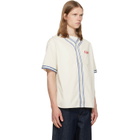 Polo Ralph Lauren Off-White Classic Fit Baseball Shirt