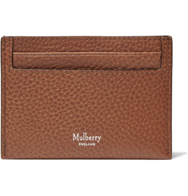 Photo: Mulberry - Full-Grain Leather Cardholder - Brown