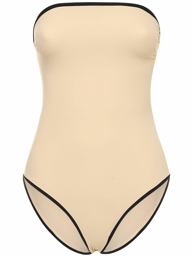 Photo: TOTEME Strapless One Piece Swimsuit