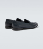 Brioni Leather penny loafers