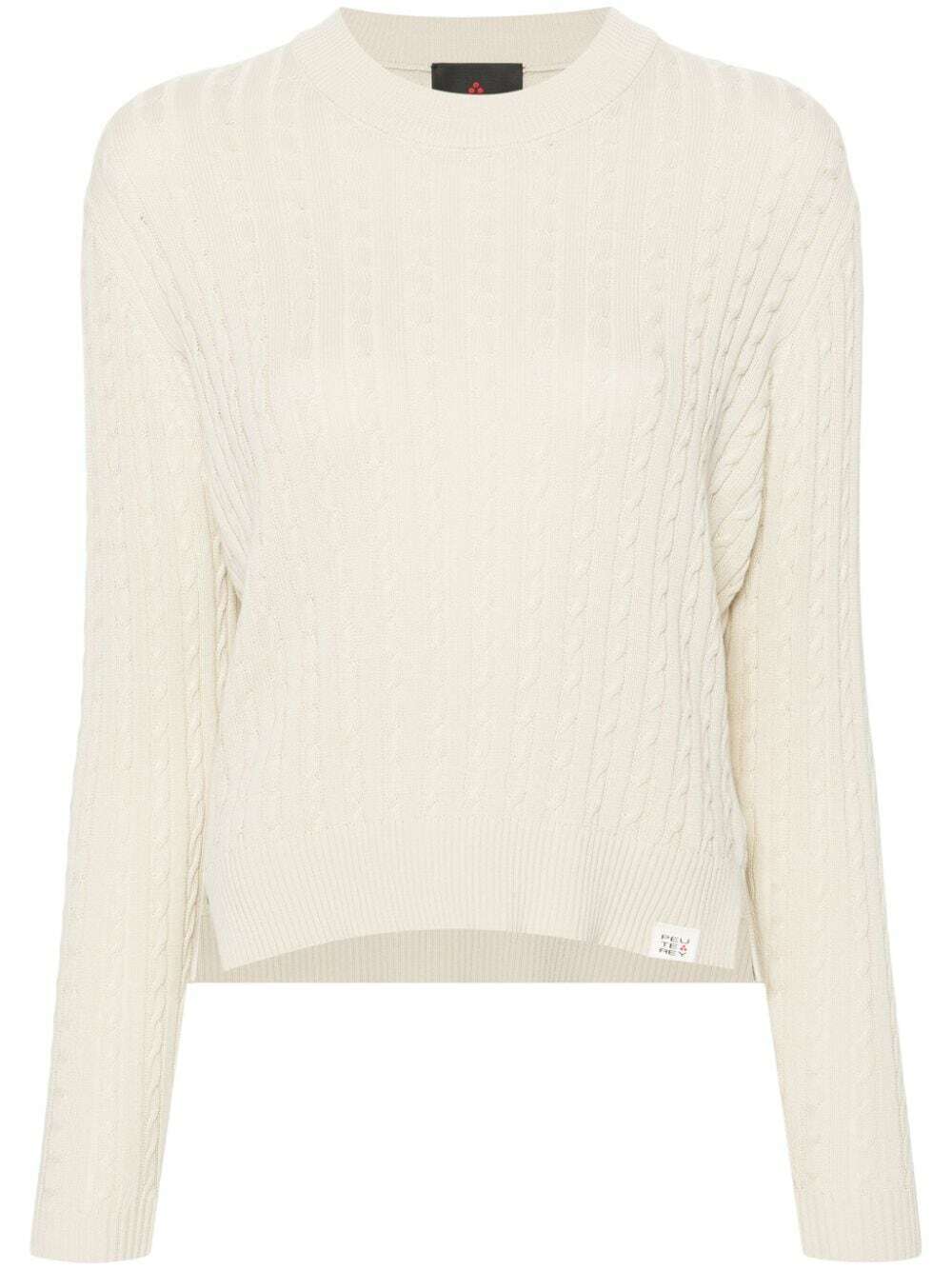 PEUTEREY - Cotton Crewneck Sweater