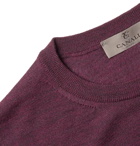 Canali - Mélange Merino Wool Sweater - Purple