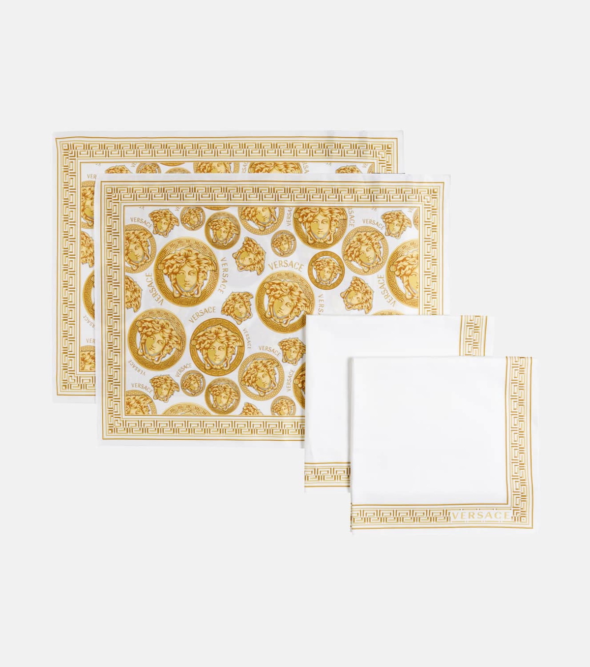 Versace Home Medusa Amplified set of 2 napkins and placemats
