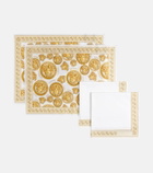 Versace Home Medusa Amplified set of 2 napkins and placemats