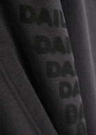 Daily Paper Overload Hooded Cotton Sweatshirt Black