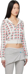 Ashley Williams Gray I Heart Me Baby Hoodie