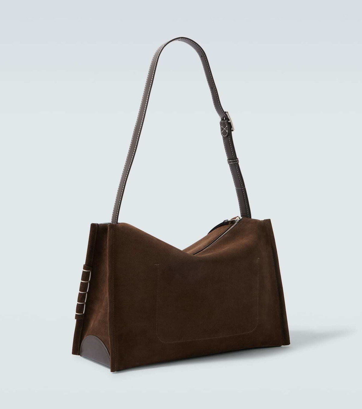 JW Anderson Loafer suede shoulder bag