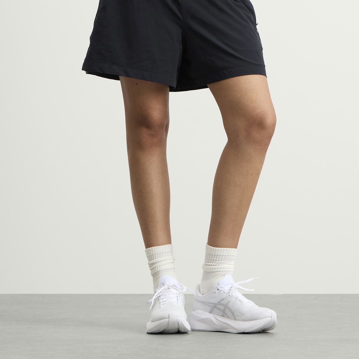 Asics Women's Novablast 6 Sneaker in White/White