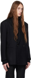 Youth Black Oversized Blazer