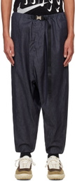 FUMITO GANRYU Indigo Airy Jeans