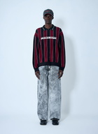 Martine Rose Logo Motif Polo Shirt