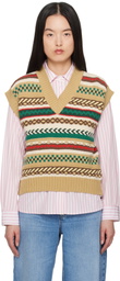 Weekend Max Mara Tan Vicino Vest