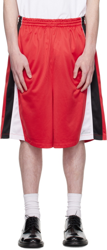Photo: We11done Red Se11done Track Shorts