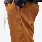 Battenwear Men's Active Lazy Pant in Caramel Duck Canvas