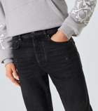 Amiri Faded mid-rise straight jeans