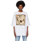 Palm Angels White Foulard T-Shirt