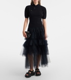 Simone Rocha x Crocs embellished platform sandals