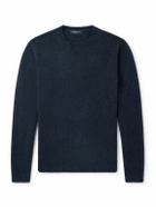 Thom Sweeney - Brushed Cashmere-Blend Sweater - Blue