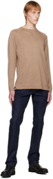 Officine Générale Brown Nate Sweater