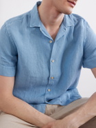 Boglioli - Linen Shirt - Blue