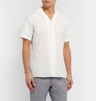 Orlebar Brown - Travis Camp-Collar Cotton-Poplin Shirt - White