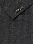 De Petrillo - Faro Wool and Cashmere-Blend Blazer - Gray