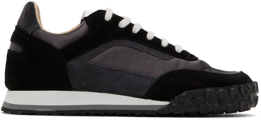 Spalwart Black Track Trainer Sneakers Spalwart