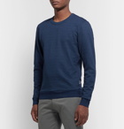 Orlebar Brown - Pierce Mélange Loopback Cotton-Jersey Sweatshirt - Navy