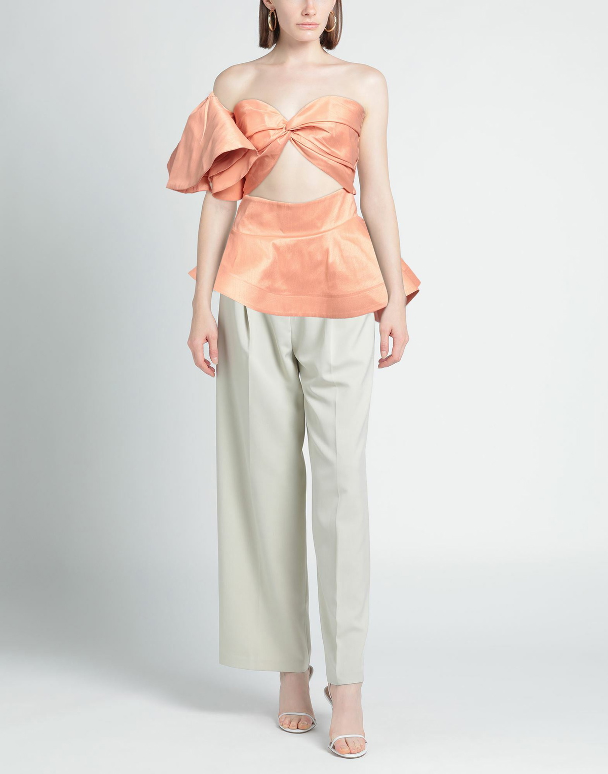 Jijil Womens Top in Salmon pink