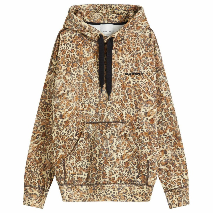 Photo: Isabel Marant Men's Print Hoodie in Leopard