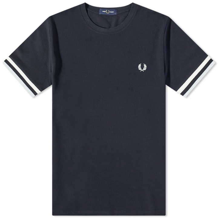 Photo: Fred Perry Authentic Men's Bold Tipped T-Shirt in Navy